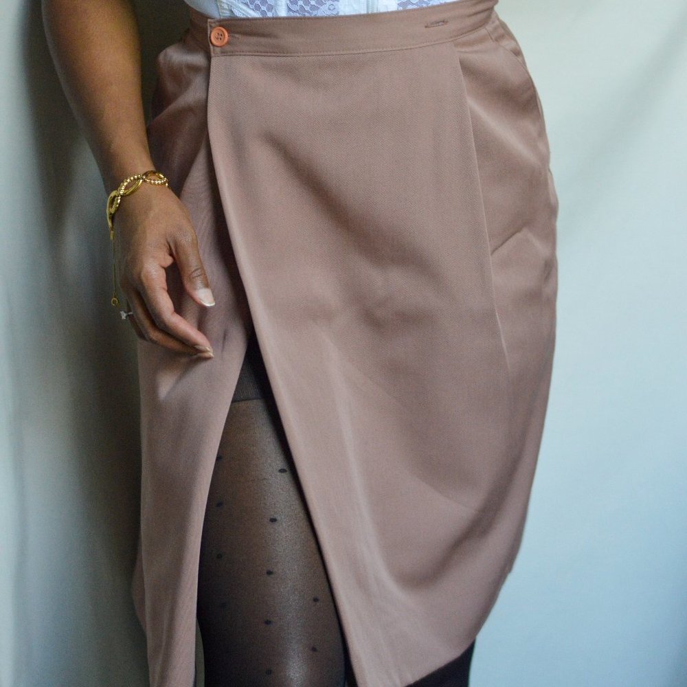 SOLD Vintage Christian Dior Wrap Skirt |8|